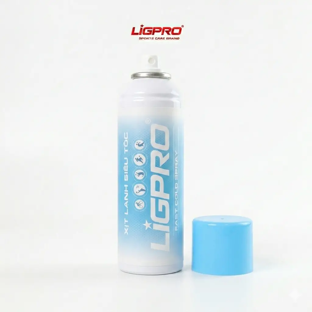 Xịt Lạnh Siêu Tốc Giảm Đau Ligpro 200ml