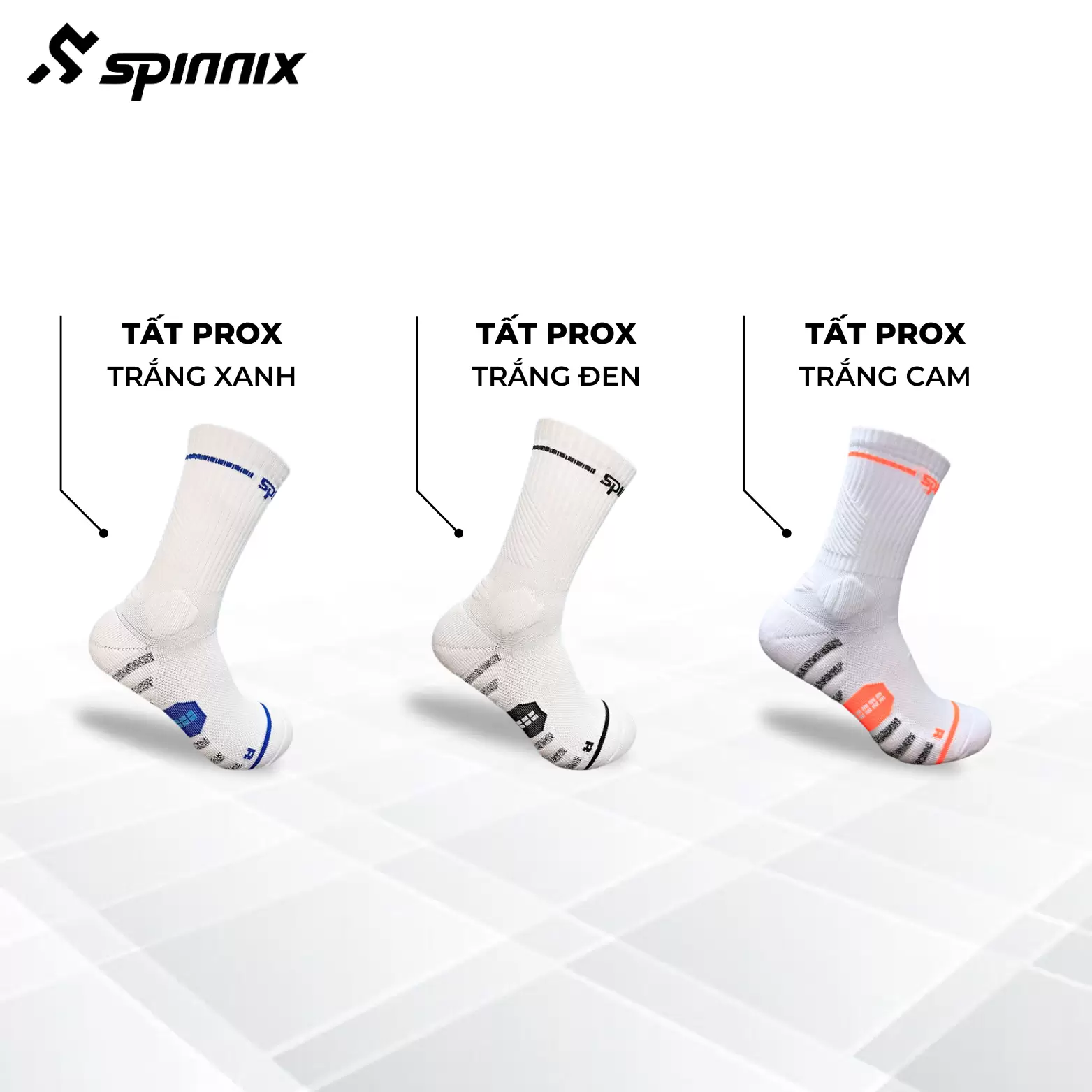 Vớ Thể Thao Cao Cấp ProX: Chống Trượt, Ngăn Ngừa Chấn Thương Hiệu Quả