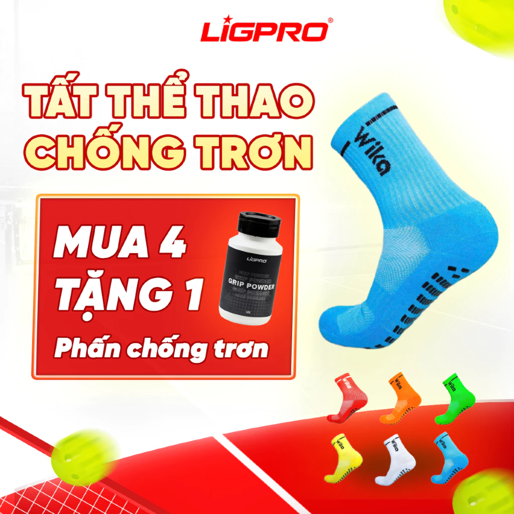 Tất Thể Thao Chống Trơn Wika Chính Hãng