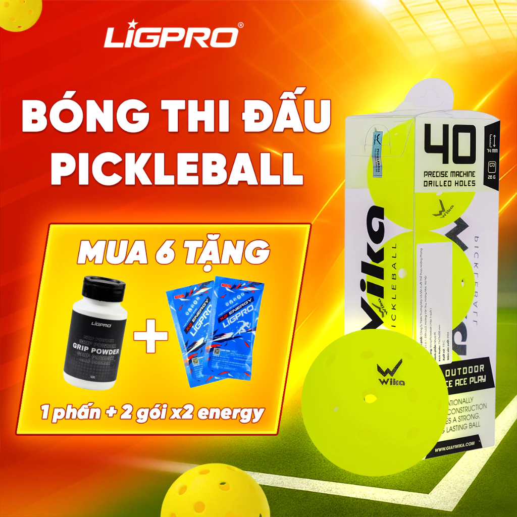 Quả Bóng Pickleball WIKA W-Pro Phiên Bản Nâng Cấp